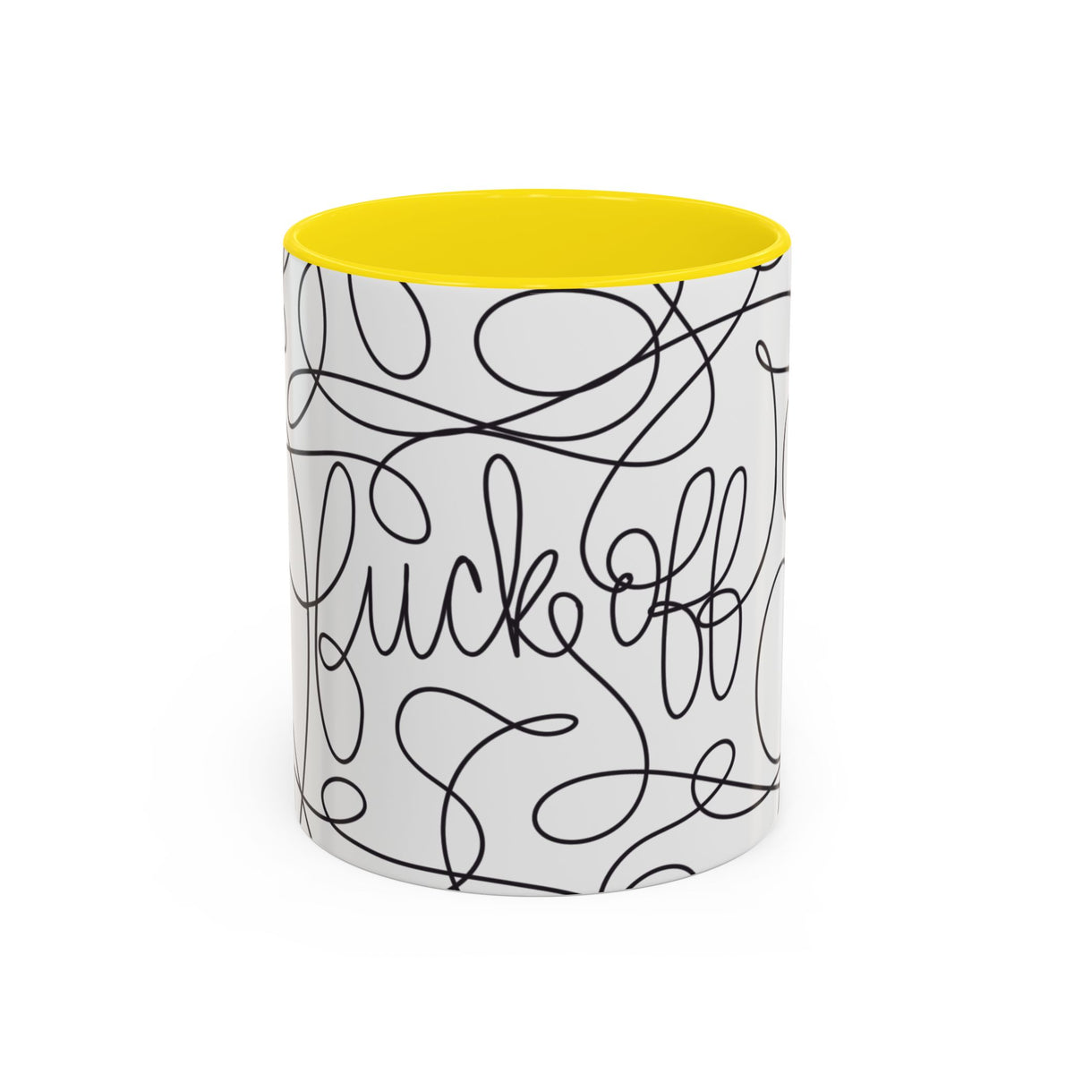 Fuck Off Mug (Cursive)