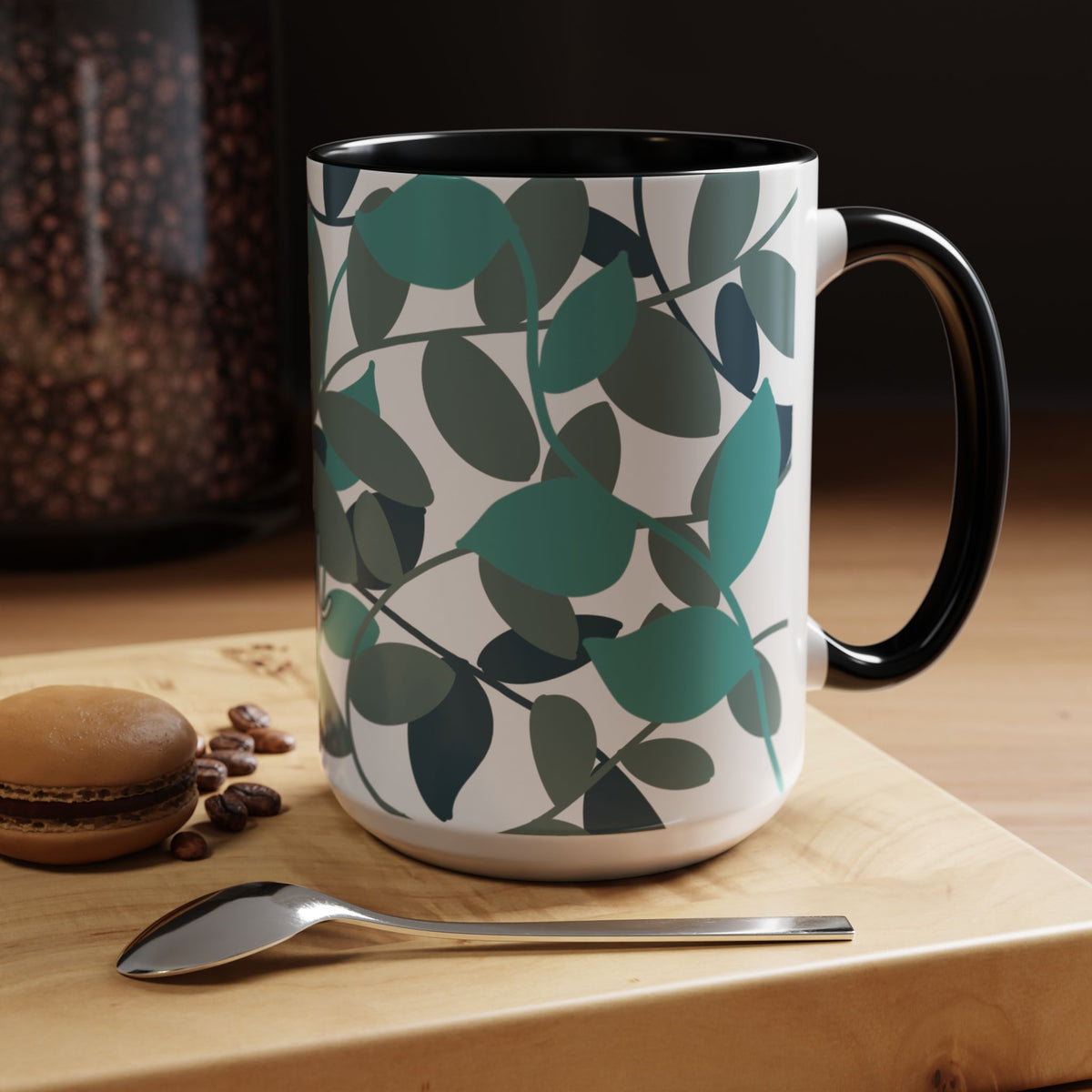 No Thank You Mug (Green Leaf)
