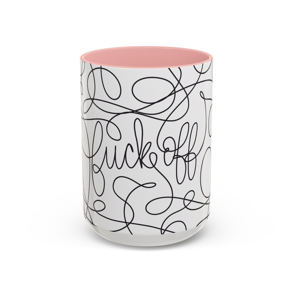 Fuck Off Mug (Cursive)