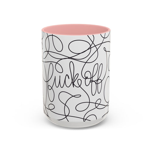 Fuck Off Mug (Cursive)