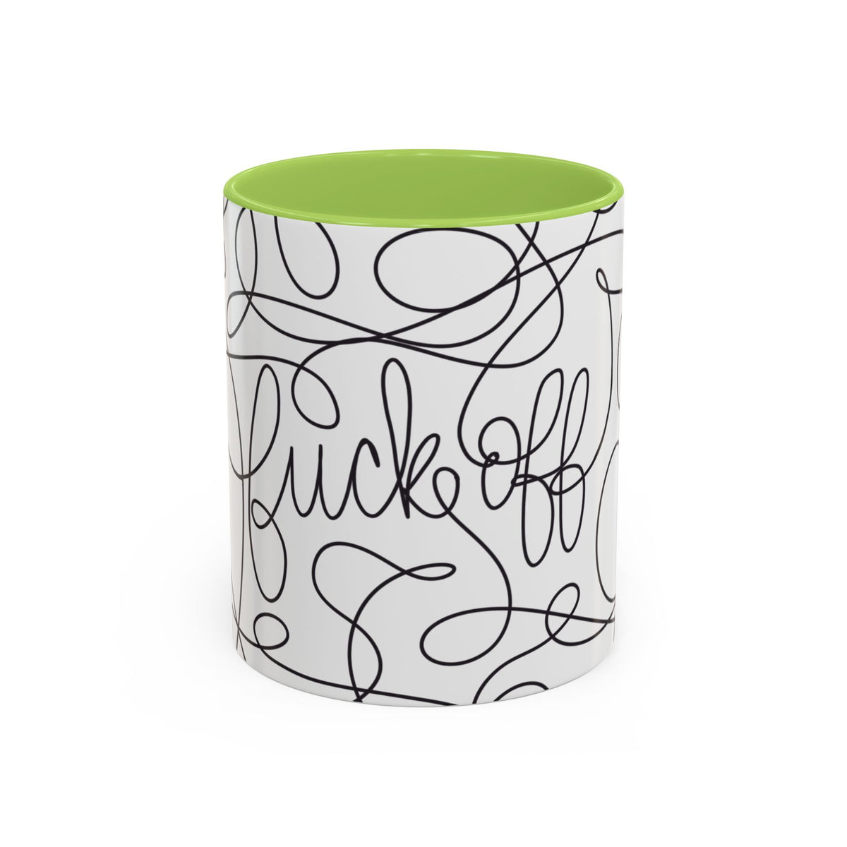 Fuck Off Mug (Cursive)